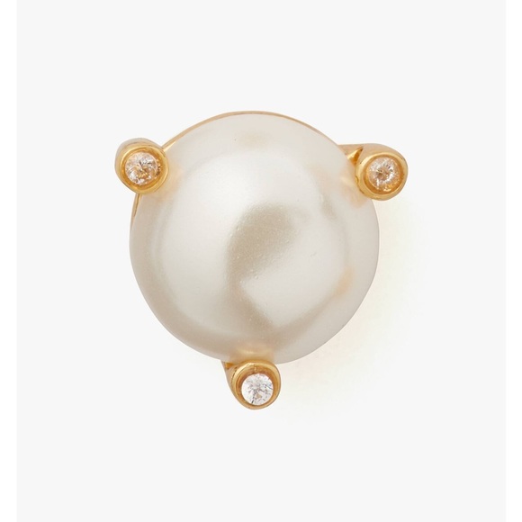 NWT Kate Spade “Rise and Shine” earrings with pink drawstring bag - Picture 12 of 13